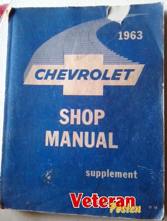 1963 Chevrolet Shop Manual. 